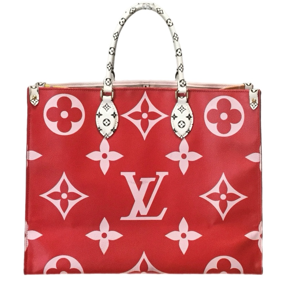 S-O-L-D  Vuitton On The Go Limited Edition Rouge Rose Authentic